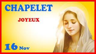 CHAPELET  Samedi 16 Nov - Mystères Joyeux