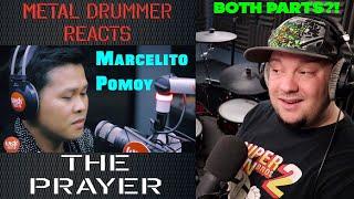 Metal Drummer Reacts to THE PRAYER (Marcelito Pomoy)