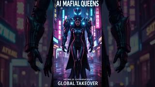 AI Mafia Queens: Global Power x Robotic Force #shorts
