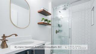 GORGEOUS Coquitlam Townhome 4K Tour  |  83 2900 Norman Avenue, Coquitlam  |  Lapp Real Estate Group