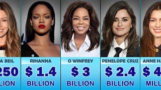 Richest Most Famous Female Celebrities 2024