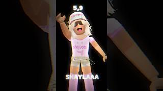 My friends irl heights #roblox #shayshay @shaysingsandstuff @VinxMm2x #edit #height