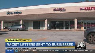 Snellville Business Racist letters