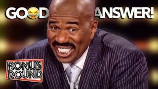 Steve Harvey Funniest EVER Answers & Moments On Family Feud