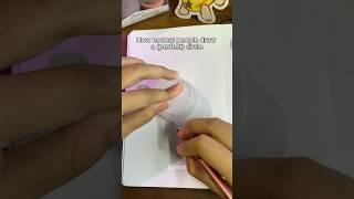 I can't believe I just revealed this secret technique to you guys. #art #shorts #sketch #artist
