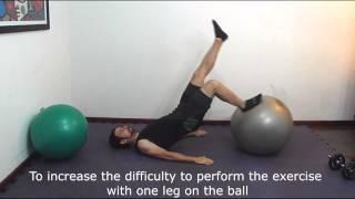 Physiotherapy Exercises - Bridge