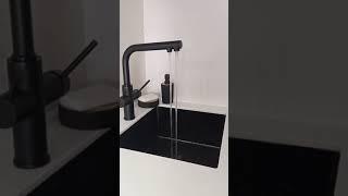Кухонная мойка Qtap Black, мойка для кухни