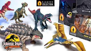 NEW Jurassic World Hammond Collection Dinosaurs! Concavenator, Ankylosaurus, Geosternbergia