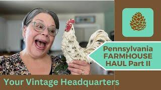 Fantastic Antique Finds in PA Part II Thrift Store   Antique Shop   Flea Market HAUL!