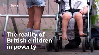 The reality of British children in poverty: no beds to sleep in or clean clothes to wear