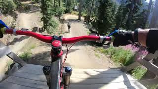 TONY'S LAST MTB RIDE - PARALYZED AFTER CRASH - FREIGHT TRAIN WHISTLER