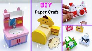 8 Easy Paper craft/ Easy craft ideas / miniature craft / how to make / DIY / school project #craft