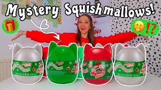 UNBOXING NEW *GIANT* MYSTERY CHRISTMAS SQUISHMALLOWS!!⁉️(RARE GIFT SACK HUNT!!🫢)