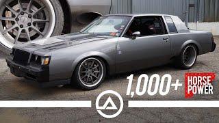 1,100HP Supercharged Buick with Sequential Gearbox BRUTAL Shifting