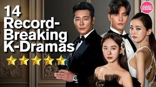 14 Blockbuster Korean Dramas With Record High Viewership!