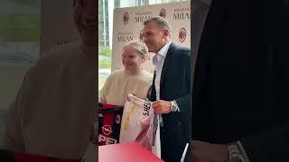 Andriy Shevechenko at Casa Milan | #shorts