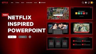 [FREE] Netflix 2 Inspired PowerPoint Template | NEW TEMPLATE + DOWNLOAD (ppt)