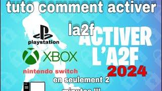 comment activer la2f sur fortnite ! (2024)