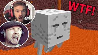 Gamers Reaction to First Seeing a GHAST in Minecraft