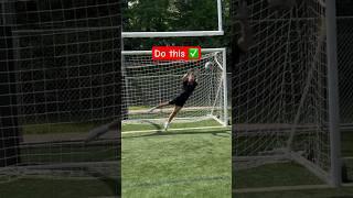 Don’t be lazy commit to the save #shorts #goalkeeper #goalkeepertraining #soccershorts #soccer