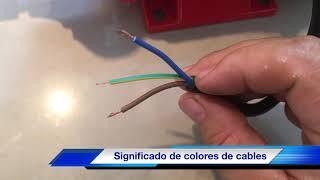 Meaning of the colors of electric wires