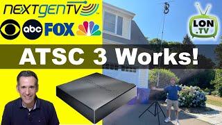 I Got Free TV Over the Air with ATSC 3.0 / NexGenTV with HDHomerun Flex 4k & ClearStream 2V Antenna