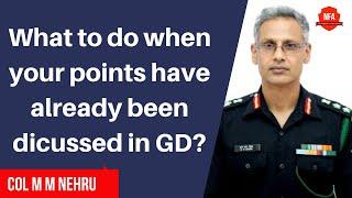 SSB Doubt Clearance |  Group Discussion | Col Nehru | NFA | Episode 1