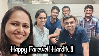 Hardik's Farewell Party | Relish Restaurant Churchgate | Satyam Gift Shop | Sangeeta Choudhary Vlogs