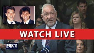 LIVE Menendez Brothers: Erik and Lyle's family to speak at LA news conference