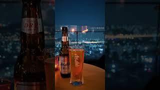 Evening rooftop views of Seoul from Gangnam rooftop bar.#seoul #seoulvibes #rooftopbar