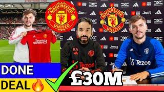 DONE DEALMan Utd keen on signing Chelsea Star with £30M EurosRuben Amorim first signing in Reds