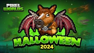 2024 Halloween Update - All NEW items! (Pixel Worlds)