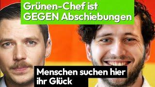 Grünen-Chef GEGEN Abschiebung | Felix Banaszak und "Menschen die ihr Glück suchen"