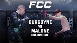 FCC JUNIORS 1: Joel Malone vs Harvey "The Pitbull" Burgoyne