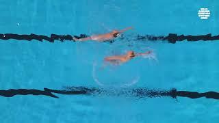 Olympic silver medalist GBR duet, Kate Shortman & Isabelle Thorpe's artistic routine at Doha 2024!