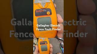 The Only Electric Fence Fault Finder That's Serviceable #shorts #GallagherFaultFinder