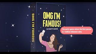 How To Play: OMG I'm Famous! [A Party Game] where the first person to 1 million followers wins