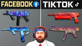 I Used Loadouts from EVERY Social Media...