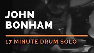 John Bonham Drum Solo - Epic 17 minute drum solo by Led Zeppelin drummer John Bonham