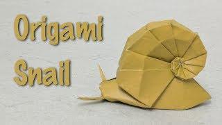 Origami Tutorial: Snail (Shiri Daniel)