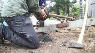 Fixing a Seized Wheel on Tractor Trailer