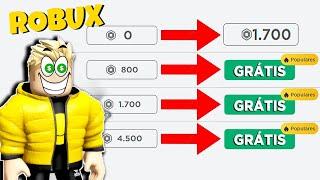 COMO GANHAR ROBUX GRATIS NO ROBLOX 2024 FUNCIONANDO 100%