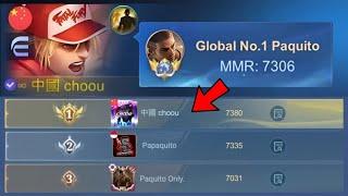 TOP GLOBAL PAQUITO IS BACK WITH THE NEW BUILD I USED!! WINSTREAK BUILD 