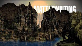 Cinematic lord shiva temple Motion Mattepainting l motion graphics  l  after effects