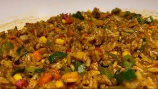 How to make delicious savoury rice | Fried rice recipe