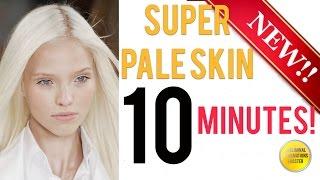 GET SUPER PALE SKIN IN 10 MINUTES! SUBLIMINAL AFFIRMATIONS BOOSTER!  RESULTS NOW!