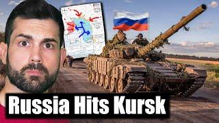 Russian Forces Attempt to Retake Kursk