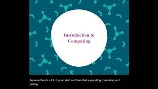 An Introduction to Computing