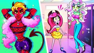 Girls VS Boys TikTok Star || Popular Dance Trends by Teen-Z Like