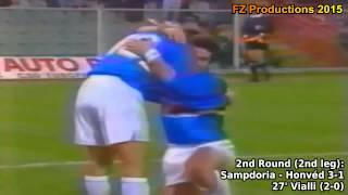 1991-1992 European Cup: UC Sampdoria All Goals (Road to the Final)